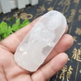 thumbnail image 4 of Gift Jade 3D Guanyin White Jade Guanyin Pendant, 4 of 4