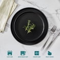 thumbnail image 5 of Malacasa 18 Pieces Stoneware Dinnerware Set for 6, Stackable Plates and Bowls sets, Dinner Set, Microwave & Dishwasher Safe, Black, 5 of 10