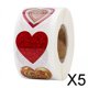 thumbnail image 1 of Pegatinas de Corazón Soledad 500 piezas para Día de San Valentín, 1 of 10
