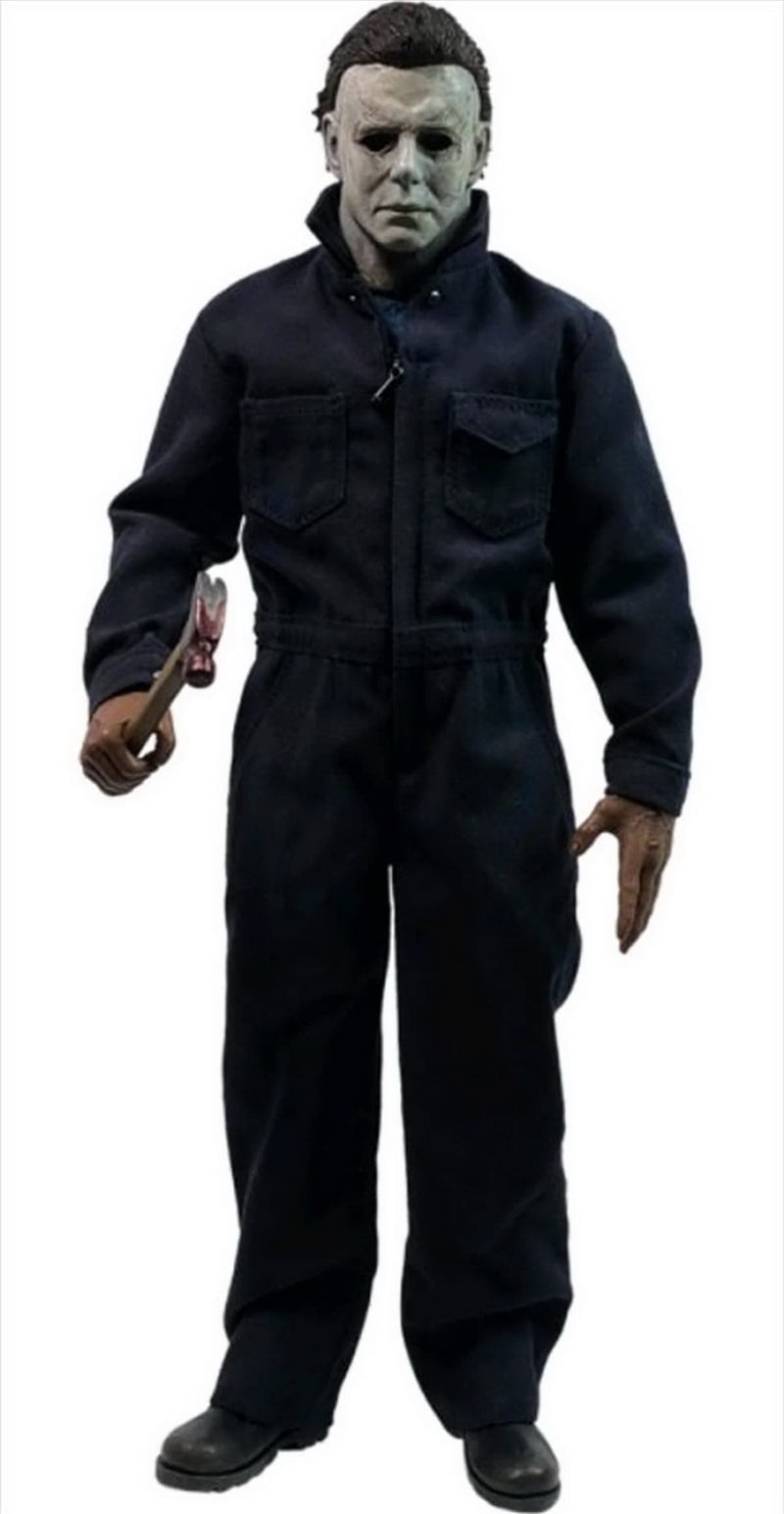 Horror Halloween Michael Myers Custom Mini Action Figure w Display case Mini-Fig 