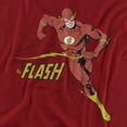 thumbnail image 2 of DC Comics Flash T-Shirt Jetstream Unisex Graphic Tee For Men & Women, 2 of 7