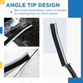 thumbnail image 2 of Cepillo de limpieza de grietas Hiyniaz Hard Bristle, 3 unidades, negro, 2 of 6