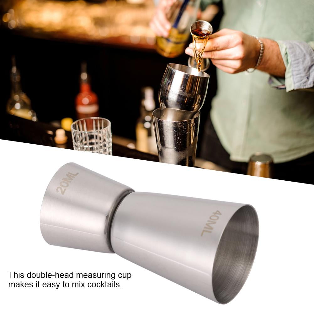 TOPINCN Wine Jigger, Cocktail Jigger,304 Stainless Steel Wine Tool