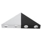 thumbnail image 3 of Lámpara de pared lámpara de pared triangular duradera Lámpara de pared interior al aire libre Lámpara de pared LED para dormitorio para KTV para oficina para bar ANGGREK Otros, 3 of 8