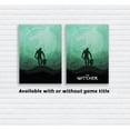 thumbnail image 2 of The Witcher Poster Geralt Wall Art Minimalist Fantasy Game Decor Green 24x36 Inches UNFRAMED, 2 of 2