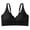 Z02*Black, variant on IQOGKRN Women Seamless Posture Correction Wireless Bra Anti-Sagging Lift Support Sculpting Back Smoothing Brassiere Beige L