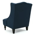 thumbnail image 4 of Adriana High-Back Fabric Club Chair, Dark Blue, 4 of 7