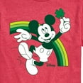 thumbnail image 3 of Disney - Mickey Green Rainbow - Men's Short Sleeve Graphic T-Shirt, 3 of 5