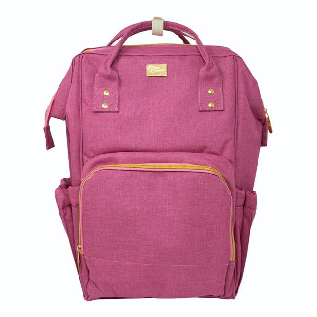 Clara Robinson 239855 Backpack Diaper Bag Pink