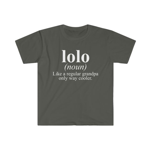 Lolo Grandpa Fathers Day Definition Shirt, Gifts, Tshirt, Tee