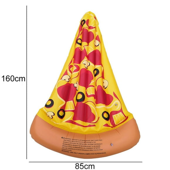 Inflatable Giant Pool Float Air Mattress Floating Row Water Toys Watermelon Pizza Beach Swimming Ring Floatie Mat for Kids Adult DMH