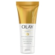 Olay Revitalizing and Hydrating Hand and Body Lotion with Vitamin C, 6 fl oz