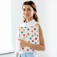 thumbnail image 6 of FORMRS 3 Ring Binder 1.5 inch with Pockets Set of 2 Clip Board 200 Sheets Capacity, Polka Dot, 6 of 8