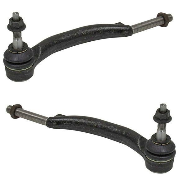 TRQ Front Outer Tie Rod Set Fits Select 2008-2014 Cadillac CTS