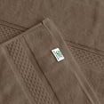 thumbnail image 2 of Gogreen 100% Cotton Bath Towel Sets of 4 Pieces, 4 Bath Towels, Highly Absorbent Towels for Bathroom, Gym, Hotel (Brown), 2 of 8
