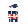 thumbnail image 1 of Buffalo Bills Double Up Die Cut Vinyl Stickers, 1 of 1