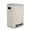 White#2, variant on Trash Cans With Lid, 13 Gallon 50L Kitchen Foot Pedal Operated Soft Close Trash Can - Stainless Steel Ellipse Bustbin - S, Silver Trash Cans,Steel Kitchen Trash Cans