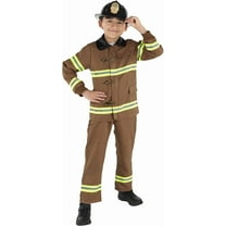 Dress Up America Fireman Costume for Kids - Role Play Firefighter Costume
