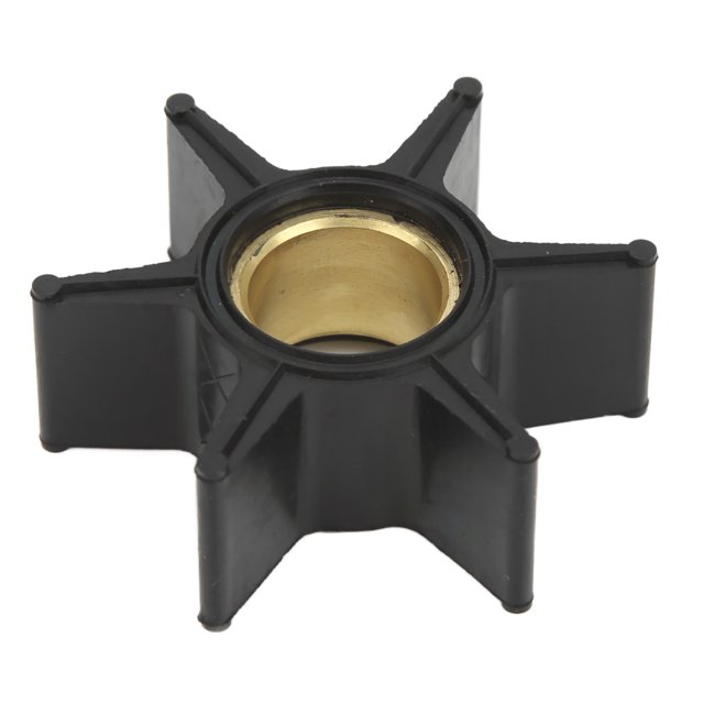 Outboard Pump Impeller, Water Pump Impeller 35g Weight Heavy Duty Rubber And Copper Novice Friendly For Original Pump Impeller Replacement