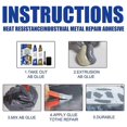 thumbnail image 5 of Metal Repair Glue AB Glue Casting Adhesive Industrial Repair Agent Metal Ceramic, 5 of 5