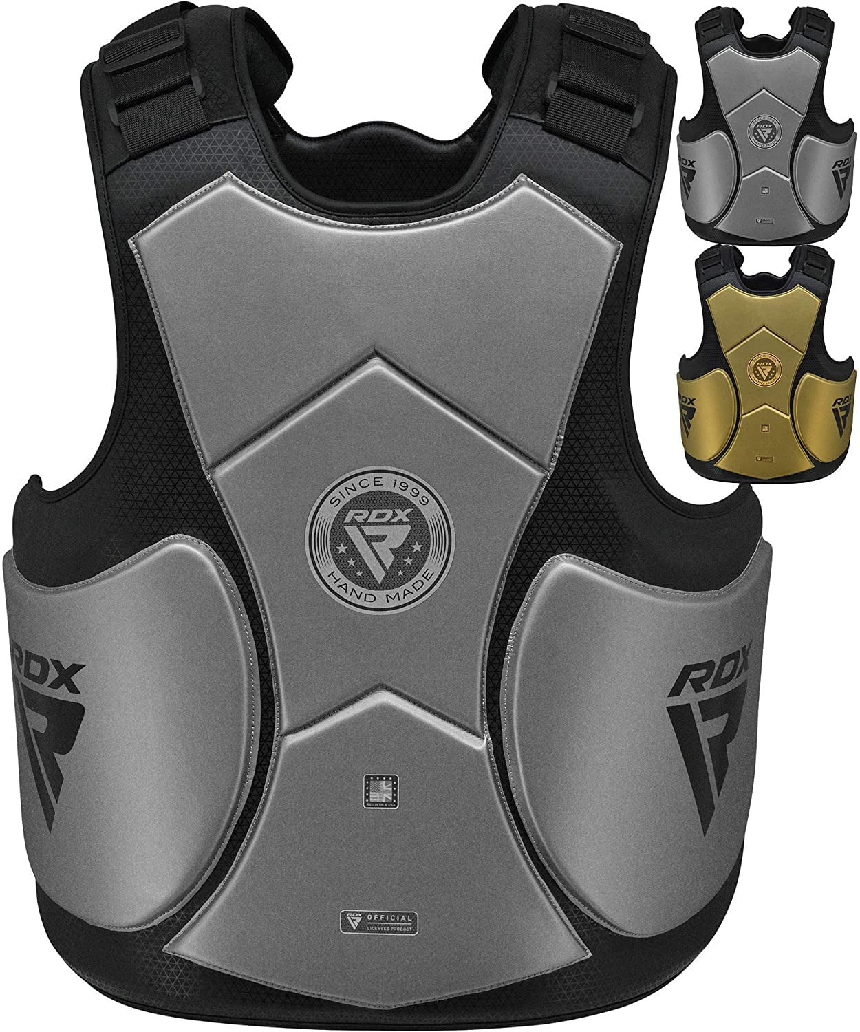 RDX Chest Guard Boxing MMA Training Body Protector Muay Thai Martial Arts Armour 