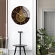 thumbnail image 5 of Reloj de pared grande de estilo musulmán moderno, sin tictac, funciona con pilas, silencioso. dorado, 5 of 9