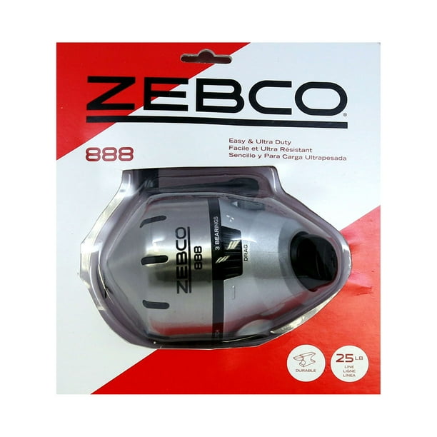 Zebco 888 Spincast Fishing Reel, Size 80 Reel - Walmart Business