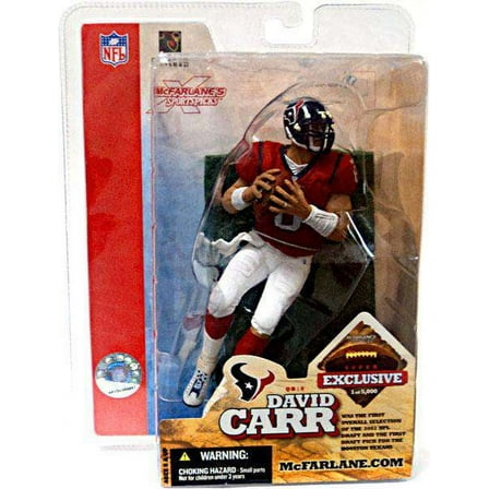 McFarlane NFL Sports Picks Exclusive David Carr Action Figure (Super Bowl XXXVIII)