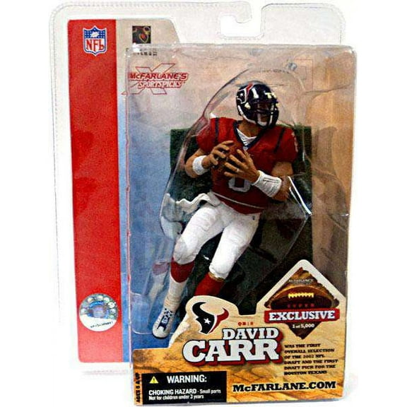 McFarlane NFL Sports Picks Exclusive David Carr Action Figure (Super Bowl XXXVIII)