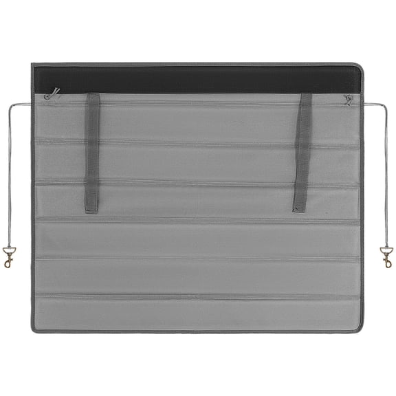 Milisten Automotive Trunk Mat Grey Oxford Fabric Practical and Versatile