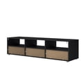 thumbnail image 3 of Tvilum Media 6 Shelf TV Stand in Black, 3 of 13