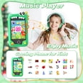 thumbnail image 6 of JoyStone Kids Smart Phone, 2.8" Touchscreen Toddler Learning Play Toy Phone with Dual Camera, Game, Music Player, Learning Toy Christmas Birthday Gifts for 3-9 Year Old Girls, Green, 6 of 11