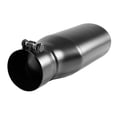 thumbnail image 3 of Universal Diesel Truck Angled Black 10.5 inch Bolt On Exhaust Tip 3 In 4.5 Out Stainless Steel, 3 of 4