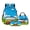 Cartoon Bear Car Blue Sky, variant on Cute Jumping Spider Print Backpack Set 17" School Bag with Thermal Lunch Bag Pencil Case 3 in 1 Set Back to School Gift for Boys Girls Elementary Middle High School