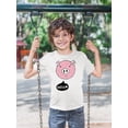 thumbnail image 2 of Cute Pig Says Hello T-Shirt Toddler -Image by Shutterstock,  5 Toddler, 2 of 4