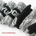 thumbnail image 4 of Men's Moisture Wicking Work Boot Socks 5Pairs/Pack Comfort Cotton Heavy Cushion Crew Sports Athletic Socks, 4 of 7