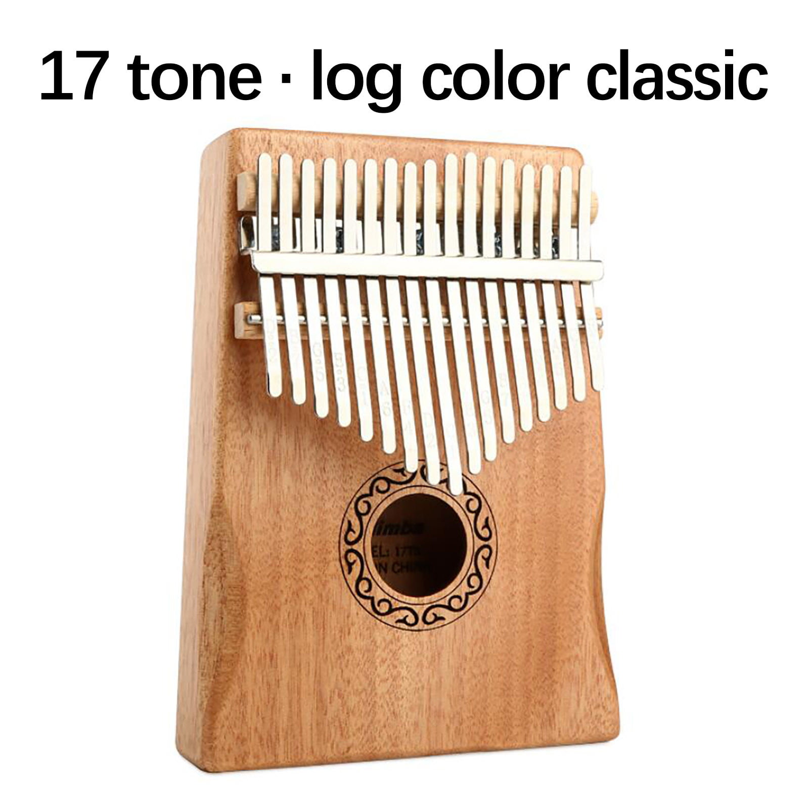 7 Key Coconut Shell Portable Thumb Piano Tuneable Mbira African Finger Musical Instrument for Children Adult MAGT Thumb Piano 