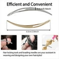 thumbnail image 2 of 6Pcs Dreadlocks Crochet Hooks, 0.5mm & 0.75mm Braid Hair Locking Tool Ergonomic Handle,Portable Dreadlock Needle, 2 of 6