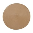thumbnail image 1 of Napperon Tapis de Table Décoratif Rond Isolant pour Table à Manger - Ensemble de 4 Napperons de Style Occidental en PP, 1 of 7