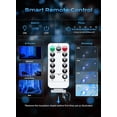 thumbnail image 6 of 300 LED Fairy Curtain Lights, 9.8ft x 9.8ft Curtain String Lights, USB Plug in 8 Lighting Modes LED Christmas String Hanging Lights with Remote for Bedroom Indoor Outdoor Weddings Party Xmas, 6 of 14