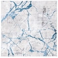 thumbnail image 3 of SAFAVIEH Amelia Pemala Abstract Area Rug, Gray/Blue, 6'7" x 6'7" Square, 3 of 12