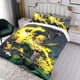 thumbnail image 3 of Ojos de Wakanda Conjunto de sábanas temático, trío de piezas, cómodo y amigable con la piel, diseño único, regalo de decoración para el hogar para familiares, amigos y fans,135cm *200cm, 3 of 6