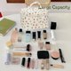 thumbnail image 2 of Floral Makeup Bag Cotton Cosmetic Bag (Beige Bear) Quilted Aesthetic Cosmetic Bag Large Capacity Travel Cosmetic Bag Toiletry Cosmetic Bag for Women and Girls, 2 of 5