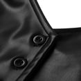 thumbnail image 4 of Women Backless Halter Button Down Faux Leather Vest Tank Top S M L XL, 4 of 8