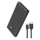 thumbnail image 1 of Power Bank Batería Portátil 10000mah Con 3 Puertos Usb Y Pantalla Led Xtellar negro, 1 of 4