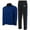 Black-Collar-Blue, variant on Notus Men’s Track Suits Set 2 Piece sweatsuits 2-piece set Jogger suit for men jogging suits for men 2 piece Sweatpants Sweat Suits Collar fleece tracksuit Black Red L