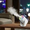thumbnail image 3 of Humidifier for Bedroom Shaking Head Humidifier USB Plug-in Smple Wind Home Car Humidifier Fogg Humidifier for Babies Plants Adults, 3 of 9