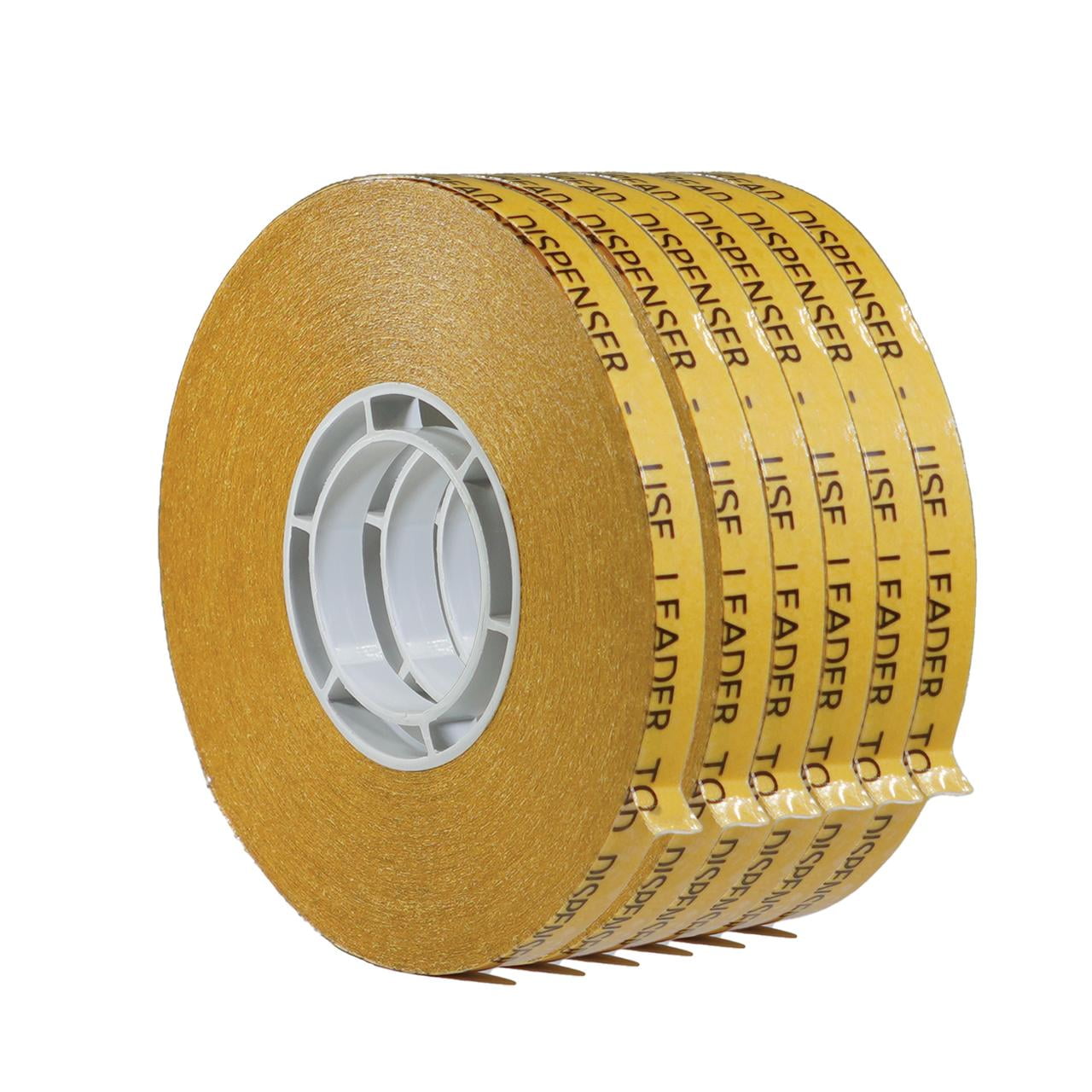T.R.U. ATG-7502 ATG Tape (Acid Free Adhesive Transfer Tape): 1/4 in. wide x 36 yds. (Pack of 6)
