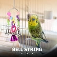 thumbnail image 3 of GAXIRE Metal Parrot Bird Toy with Bell Sound, 1 Piece for Cockatiels and Small Birds, and Fun, 3 of 7