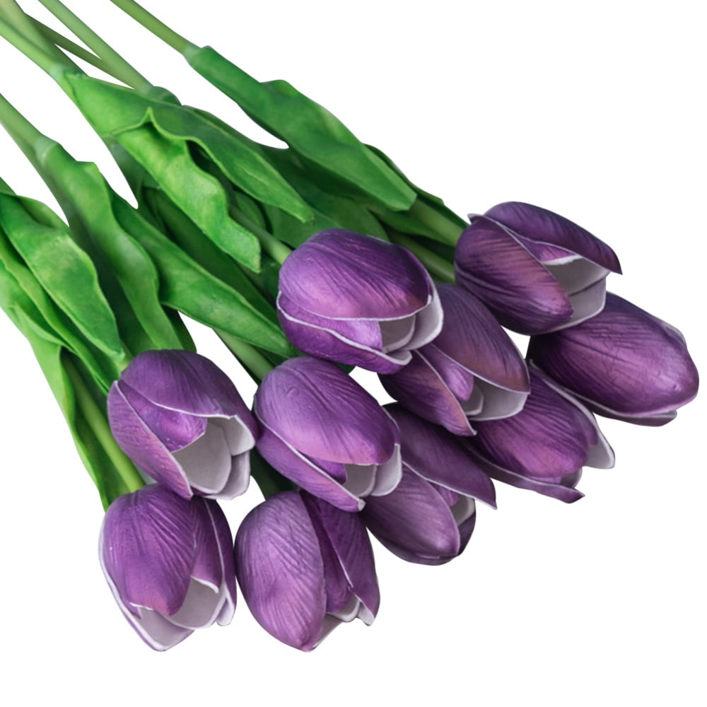 Tulips Artificial Flowers for Decoration Spring Flowers Faux Tulips
